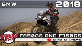 2018 BMW F850GS AND 2018 BMW F750GS Review Rendered Price Release Date [upl. by Adabelle]