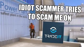 Indian scammer tries to scam me on TRADEITGG [upl. by Avehstab]