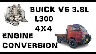 1985 4x4 L 300 V6 38L COMMODORE ENGINE CONVERSION  Part 1 [upl. by Georgi]