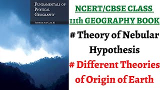 P1C2 Origin of Earth  Kant Laplaces Nebular Hypothesis Otto Schmidt Chamberlain amp Others [upl. by Jochbed]