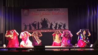 DANDIYA DANCE PERFOMANCE IN SARAD SHUBHECHCHHA SILVER JUBILEE CELEBRATIONS 2024 [upl. by Nico]