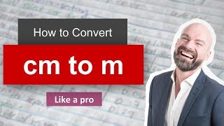 ✅ Convert Cm to M centimeter to meter with example  Part 1 [upl. by Adyam]