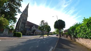 A Short Walk Through Great Malvern From the train station and down the high street Walking Tour [upl. by Zenia]