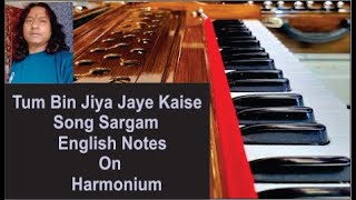 Tum Bin Jiya Jaye Kaise  Song Sargam Played On Harmonium  Michael Silas  Tum Bin  Tony S [upl. by Zacks]