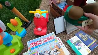 Found this community yard sale by accident Great haul that will make money [upl. by Inessa]