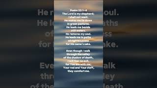 Lets Pray  Discover the POWER of Psalm 23 in Still Waters worshipsongs [upl. by Sang]