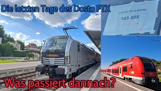 Die letzten Fahrten des Dosto FTX  Die neuen Züge kommen [upl. by Nowed]