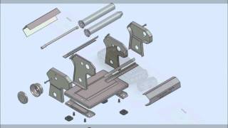 Pasta Maker Machine SolidWorks [upl. by Arakat]