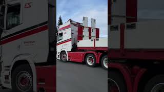 Truck R580 S500 540S truck love automobile music omg euroturcksimulator remix europe [upl. by Tnecnev]