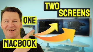 How to connect two monitors to Macbook [upl. by Tnerb]