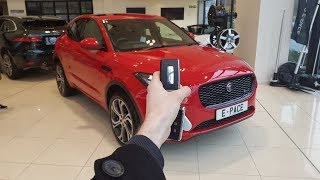 2018 Jaguar EPace InDepth Exterior and Interior Tour [upl. by Gorlin]