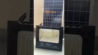 Solar panel charge the solar flood light easy use solar power in lifeodm solar86 17744953680 [upl. by Kassaraba]