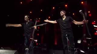 2CELLOS  Hurt LIVE at Arena Zagreb [upl. by Suoirrad]