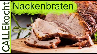 Saftiger Schweinebraten im Backofen zubereiten  Omas Rezept [upl. by Aleacem]