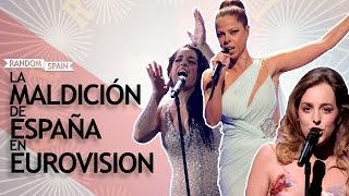 La Maldición de España en Eurovision [upl. by Hnoj]