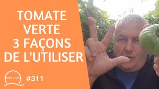 311Tomate verte  3 façons de lutiliser 👍 [upl. by Ev]