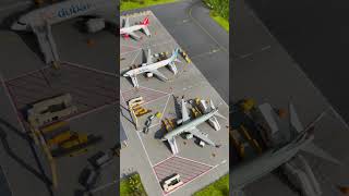 3 new airlines from krakow airport🇵🇱✈️ aviation airport airlines miniature modeling [upl. by Jon652]