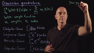 Gaussian Quadrature  Lecture 40  Numerical Methods for Engineers [upl. by Aynatan]