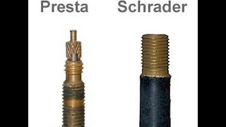 Presta To Schrader Wheel Conversion [upl. by Aesoh864]