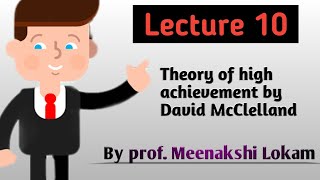 theory of high achievement by David McClelland business planning and entrepreneurial management [upl. by Isidro394]