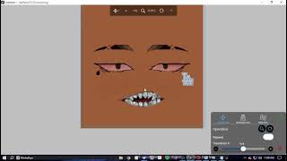 How to make Face Code Decal for RHS2RHS  With CLOTHINGS [upl. by Briny]