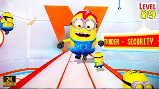 Minion Rush Vectors Fortress Gameplay with Starfish Minion Level 89  2K [upl. by Hallam]