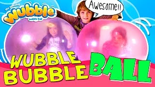 WUBBLE BUBBLE ball Review  Jugamos con una BURBUJA GIGANTE Wubble Bubble en ESPAÑOL [upl. by Nicholas50]