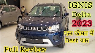 Maruti IGNIS Delta AMT 2023🔥 इतने कम कीमत में interior इतना Best❣️ Features Price Full Review [upl. by Griff]