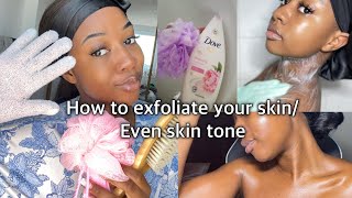 HOW TO USE BODY SCRUBS FOR A BRIGHT AND EVEN SKIN TONE [upl. by Acnalb]