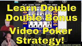 Learn to Play Double Double Bonus Video Poker 5 Misplayed Hands [upl. by Liek]