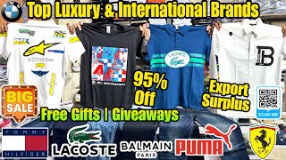 100 Original BRANDED CLOTHES IN CHEAP PRICE MUMBAI  EXPORT SURPLUS PREMIUM CLOTHES AND SHOES PUMA [upl. by Lucic]