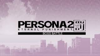 Boss Battle  Persona 2 Eternal Punishment PSP [upl. by Oca74]