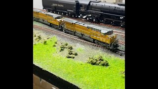 How to Lay Roadbed for Custom Model Train Layout N Scale Digitrax Powered Build Tutorial [upl. by Pinckney]