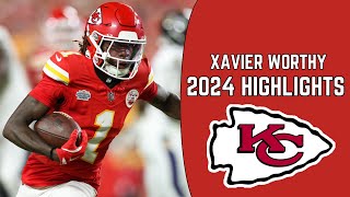 Xavier Worthy Midseason Highlights 🔥  NFL 20242025 [upl. by Akenom531]