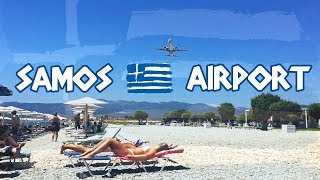 HD ✈ Impressive Samos Airport Action [upl. by Cordy196]