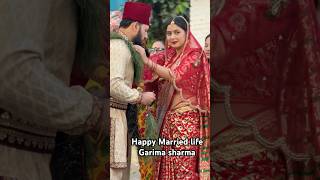 Garima sharma weeding trandingshorts youtubeshorts wedding [upl. by Alyacim]