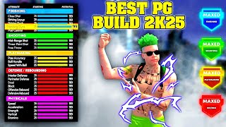 BEST Point Guard Build 2k25 Best PG Build in NBA 2k25 Next Gen [upl. by Gleda]