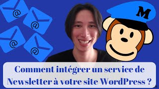 Comment intégrer une Newsletter à son site WordPress avec MailChimp  🐵📩 [upl. by Zulema]