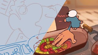 Ratatouille Recap Storyboard vs Animation cas [upl. by Collis]