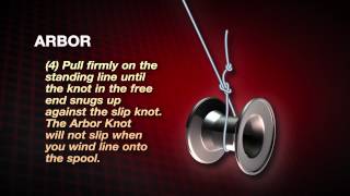 How to tie an Arbor Knot by Abu Garcia [upl. by Esir]