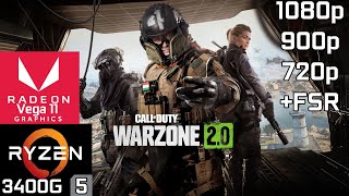 Call of Duty Warzone 20  Ryzen 5 3400G Vega 11 amp 16GB RAM [upl. by Riplex23]