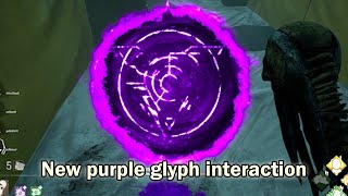 NEW Purple Glyph Interaction DBD [upl. by Paza]