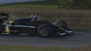 Goodwood Hill Climb Lotus 98T [upl. by Hainahpez]