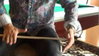 How to shape your pool cue tip properly Compliments of Triangle Billiards [upl. by Uni585]