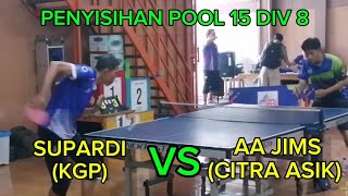 VARDI KGP VS AA JIMS CITRA ASIK  PENYISIHAN POOL 15 DIV 8 PPS CUP 3 2024 [upl. by Hendel]