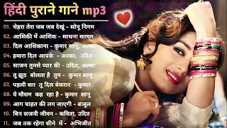 Hindi Gana🌹Sadabahar Song 💖हिंदी गाने 💔Purane Gane Mp3 💕Filmi Gaane अल्का याग्निक कुमार सानू गीत [upl. by Melinde]