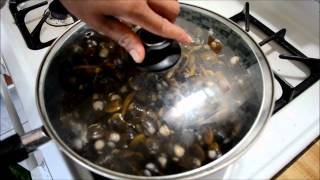 How to make Cha Leah StirFry Clams [upl. by Hama]