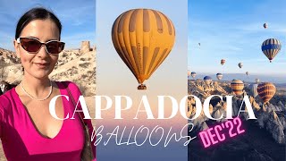 My First Cappadocia Balloon Ride in Turkey  Was It THAT Good Scary Cold Worth It [upl. by Nitneuq]