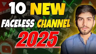 10 Unique Faceless YouTube Channels That Will MAKE YOU RICH in 2025 [upl. by Ecneitap]