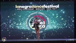 KATERINA DROSOPOULOU GRAN FINAL SOLISTAS CHICAS SALSA Mundial de Pasos Libres La Negra Salsa 2024 [upl. by Alfredo128]